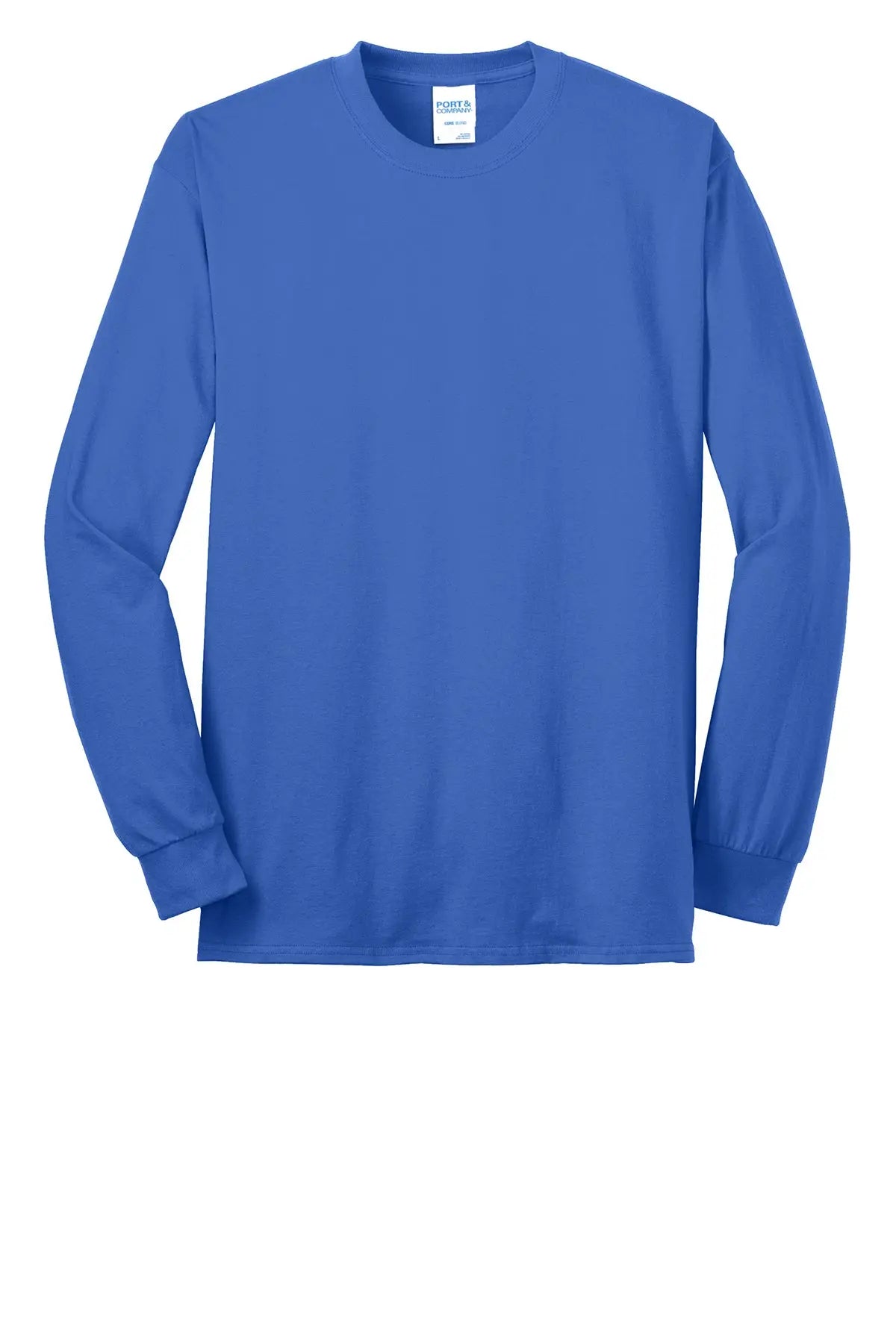 Port & Co™ Tall Long Sleeve Core Blend Tee #PC55LST