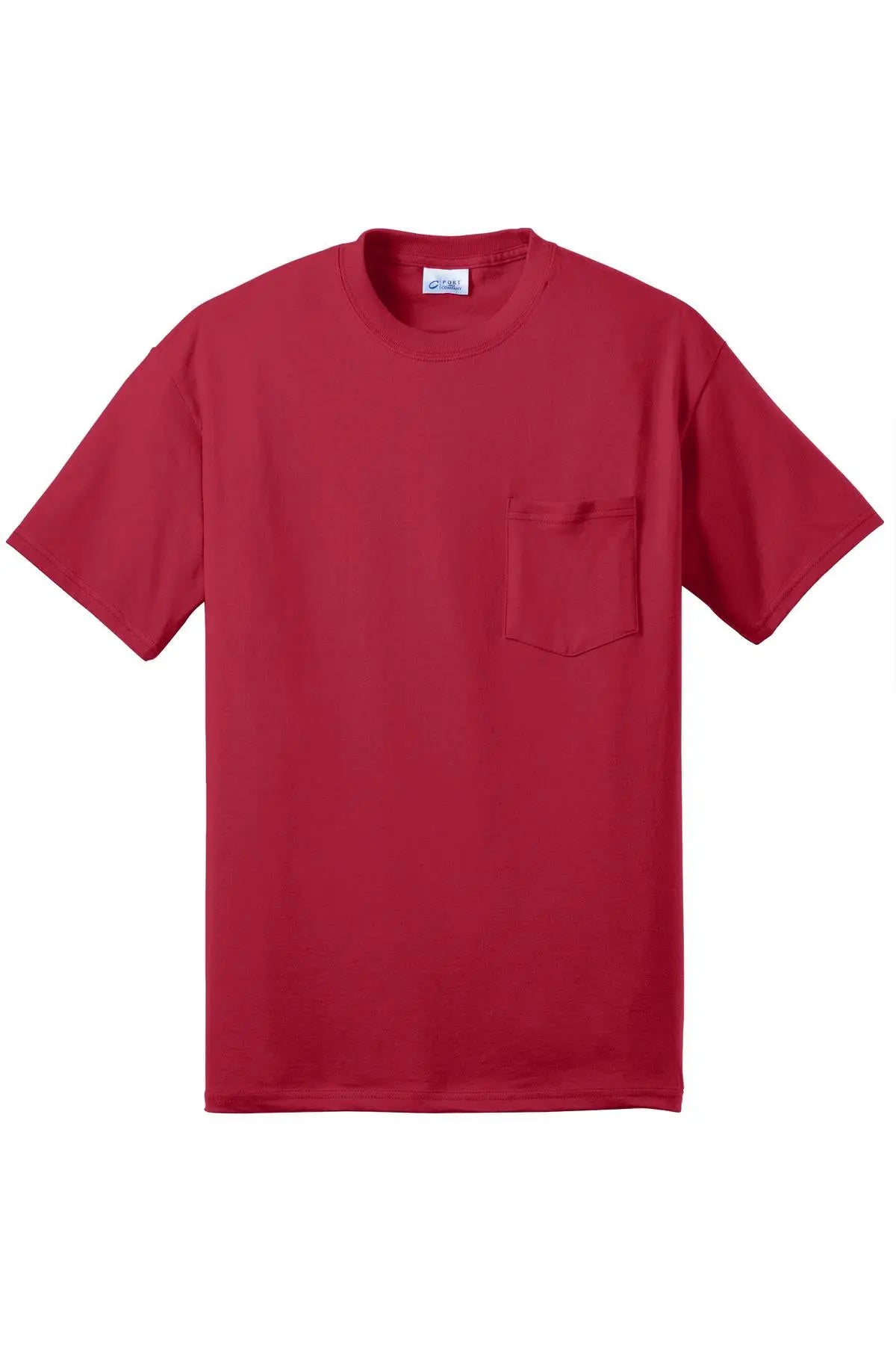 Port & Co™ Tall Core Blend Pocket Tee #PC55PT