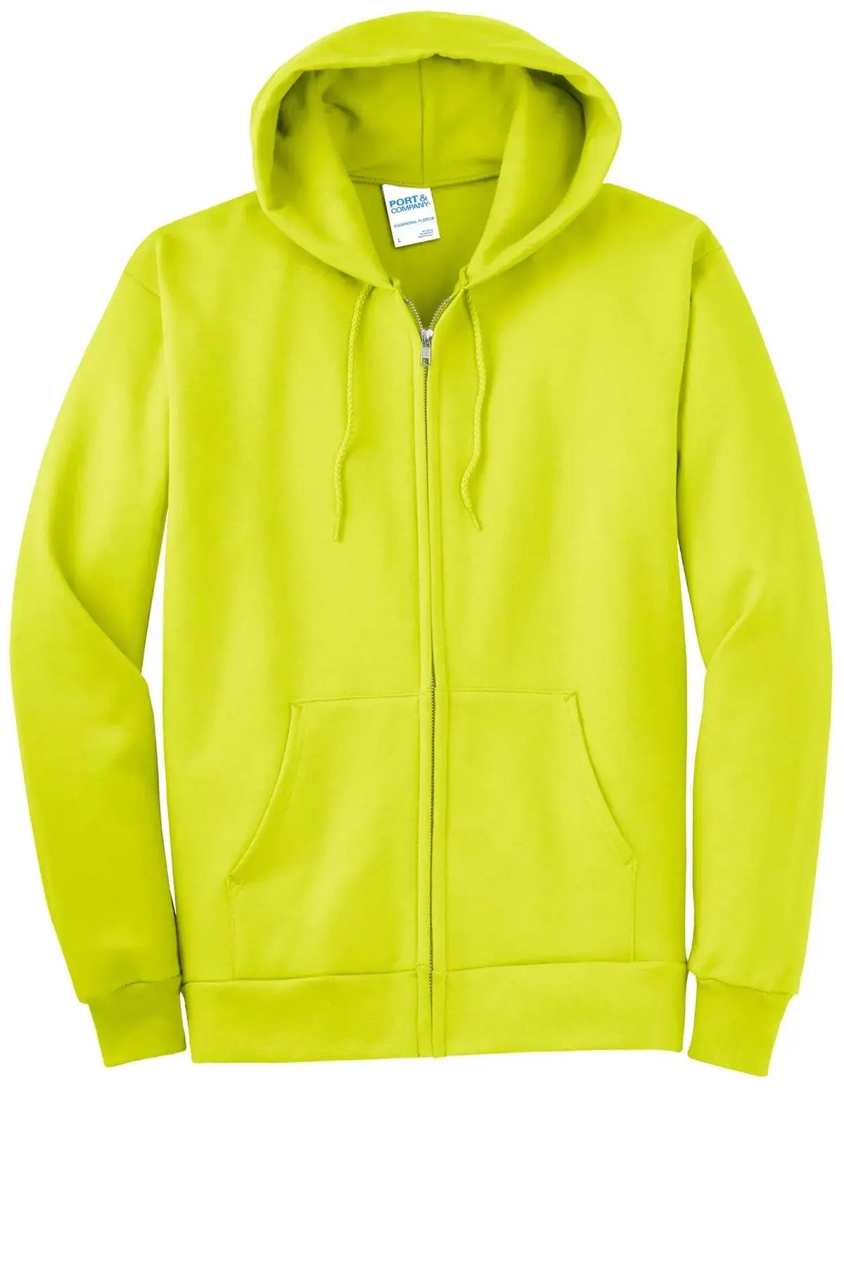 Port & Co™ Tall Essential Fleece Full-Zip Hooded Sweatshirt #PC90ZHT Game Over Merch
