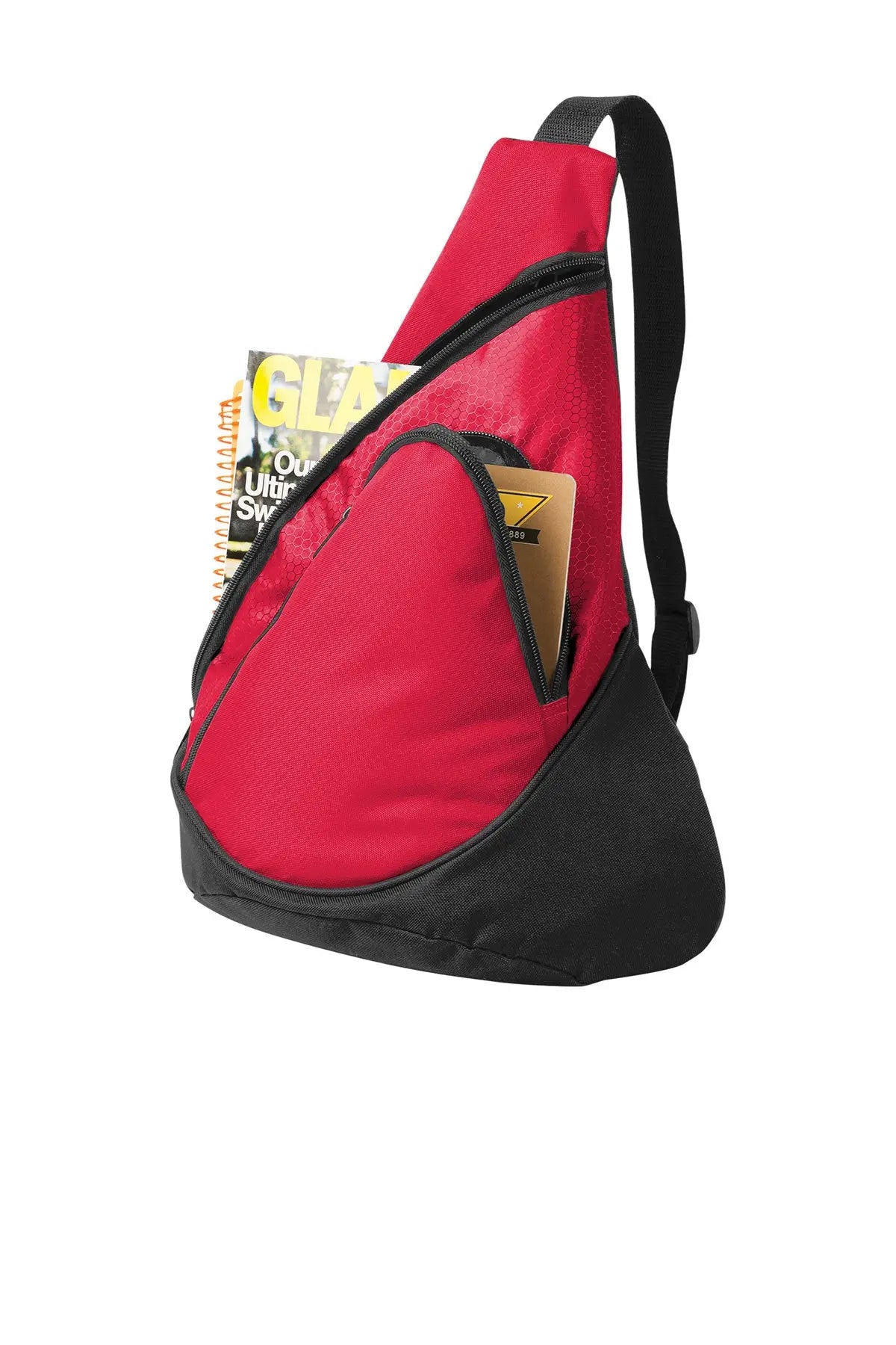 Port Authority® Honeycomb Sling Pack #BG1010 Game Over Merch