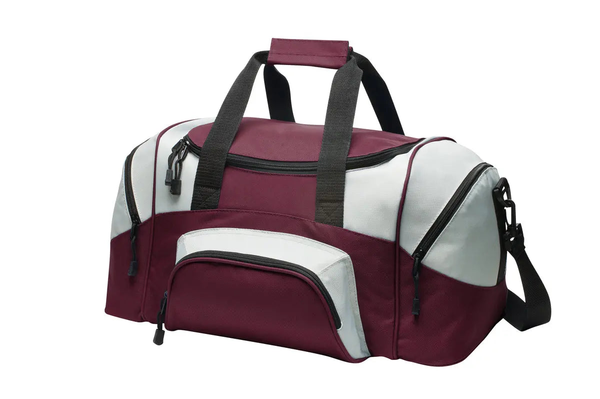 Port Authority® Small Colorblock Sport Duffel #BG990S Game Over Merch