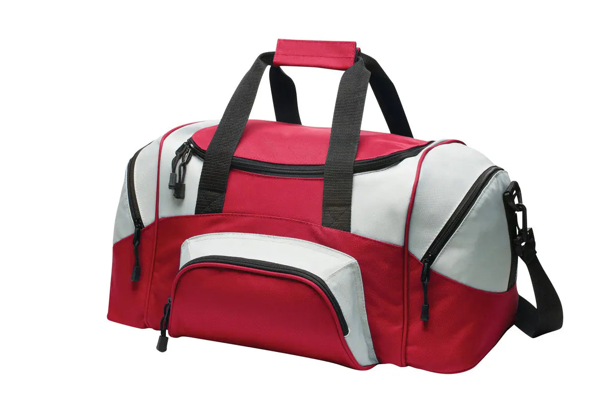 Port Authority® Small Colorblock Sport Duffel #BG990S Game Over Merch