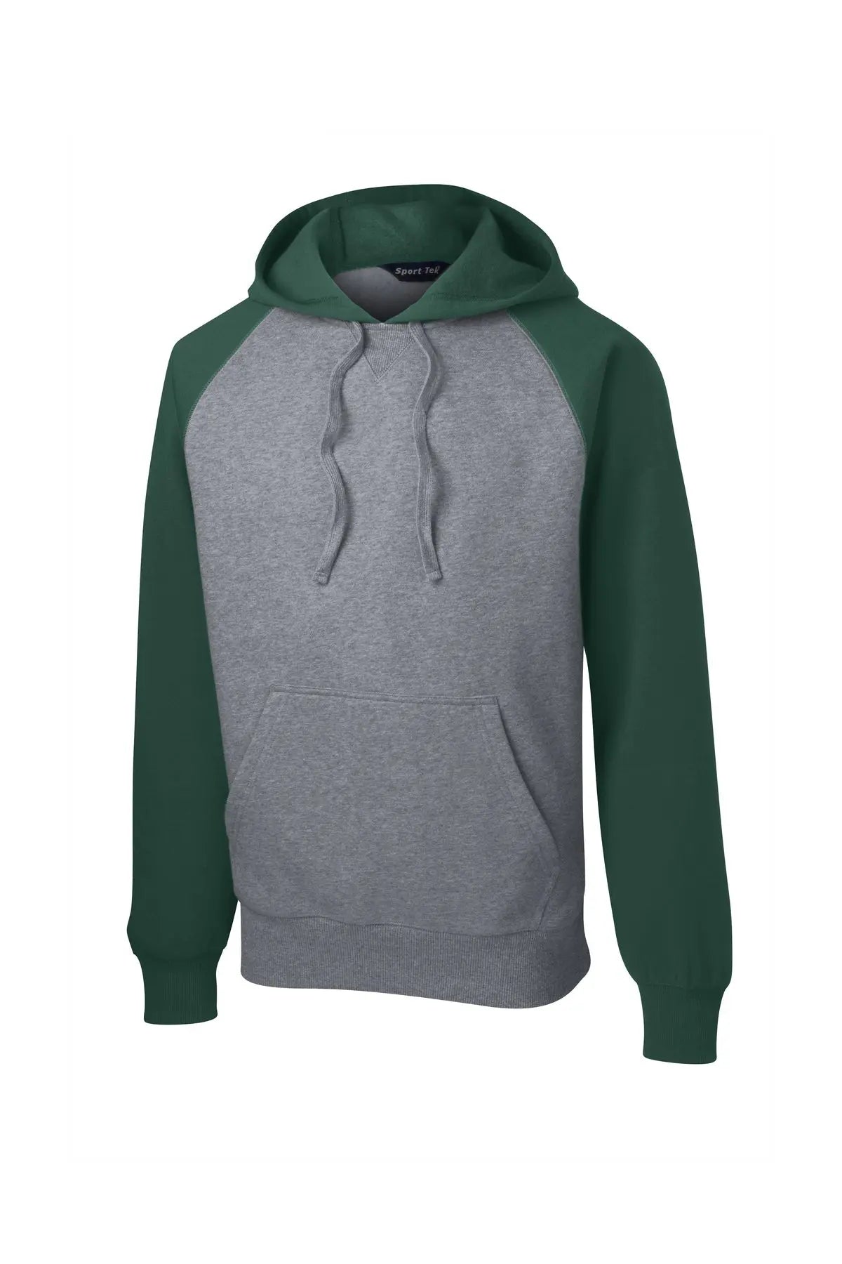 Sport-Tek® Raglan Colorblock Pullover Hooded Sweatshirt #ST267