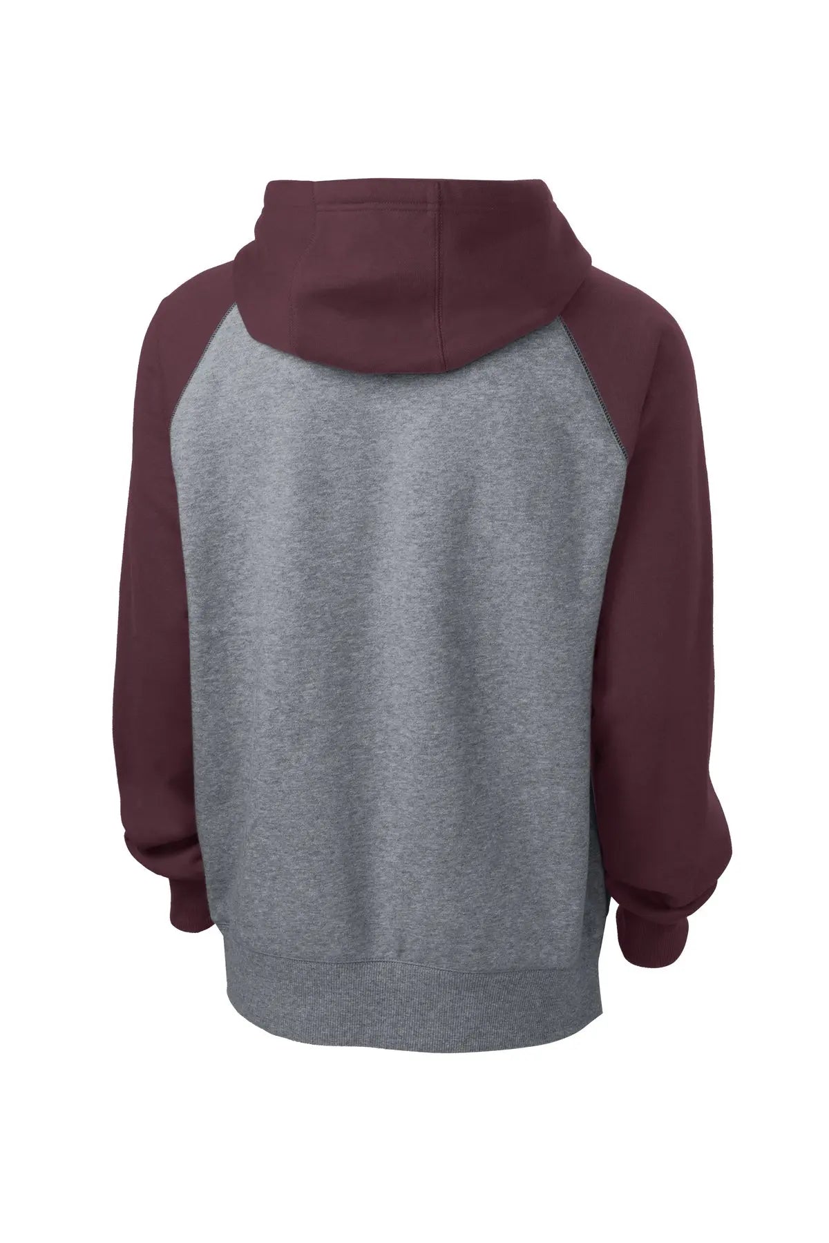 Sport-Tek® Raglan Colorblock Pullover Hooded Sweatshirt #ST267