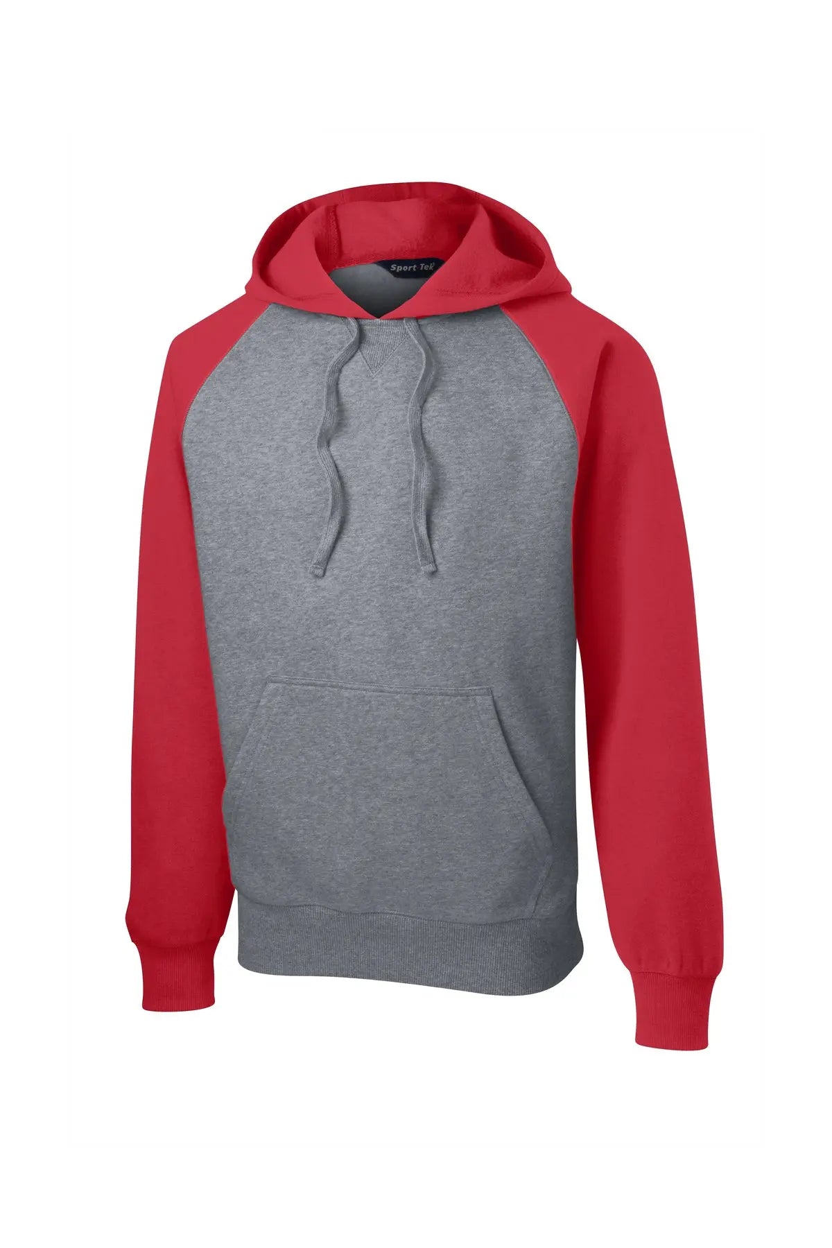 Sport-Tek® Raglan Colorblock Pullover Hooded Sweatshirt #ST267