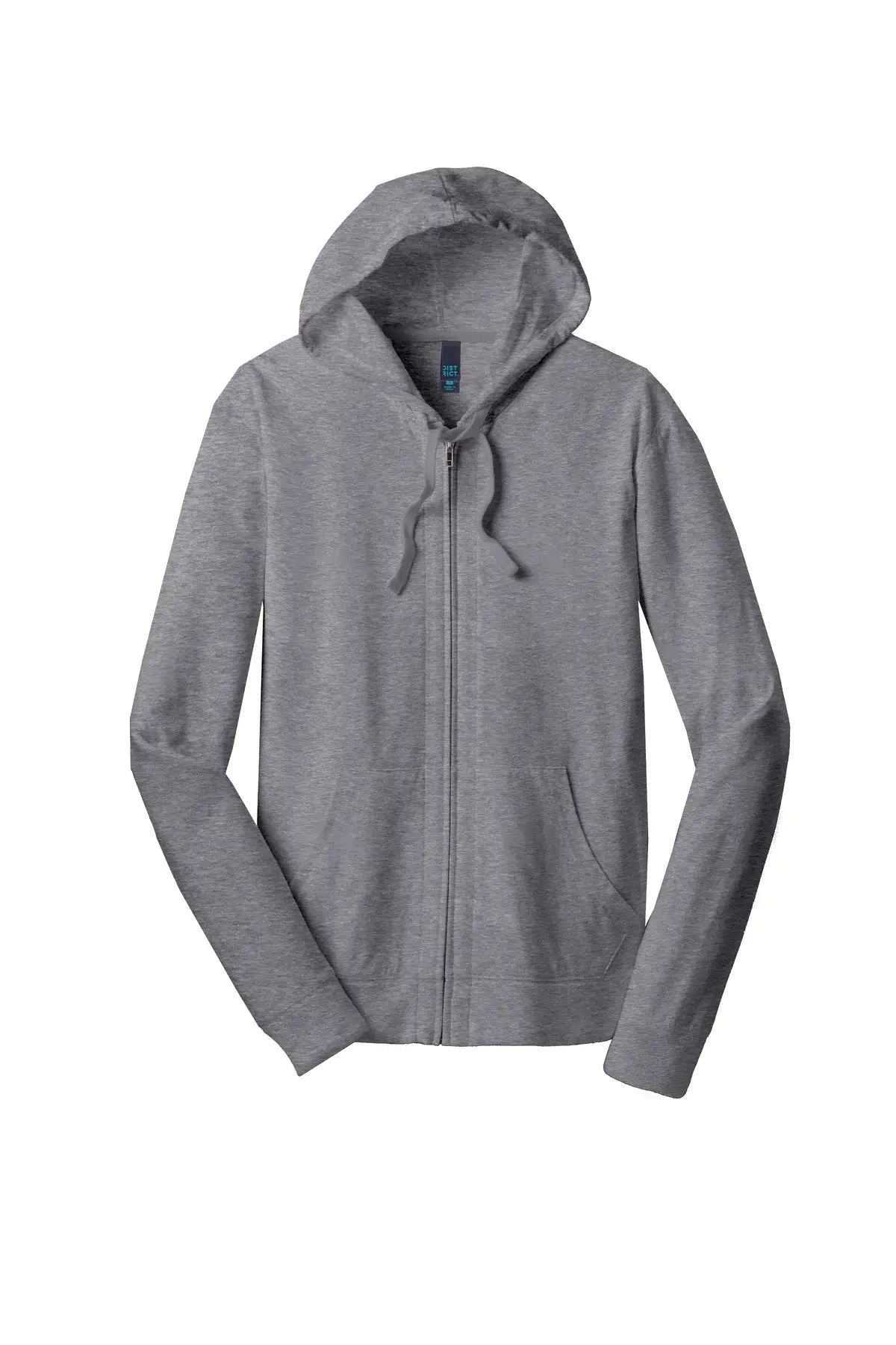 District® Jersey Full-Zip Hoodie #DT1100