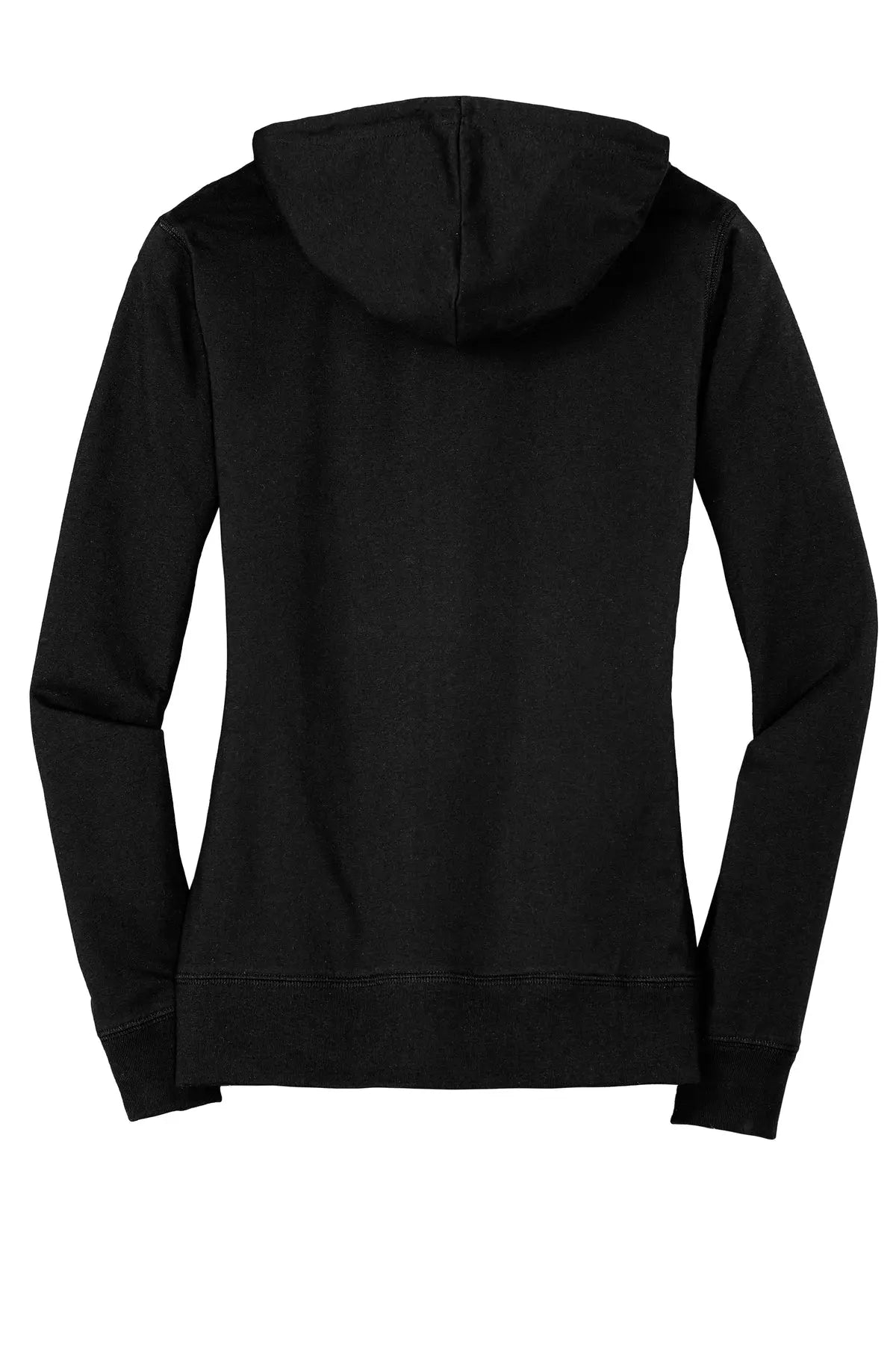 District® Women’s Fitted Jersey Full-Zip Hoodie #DT2100