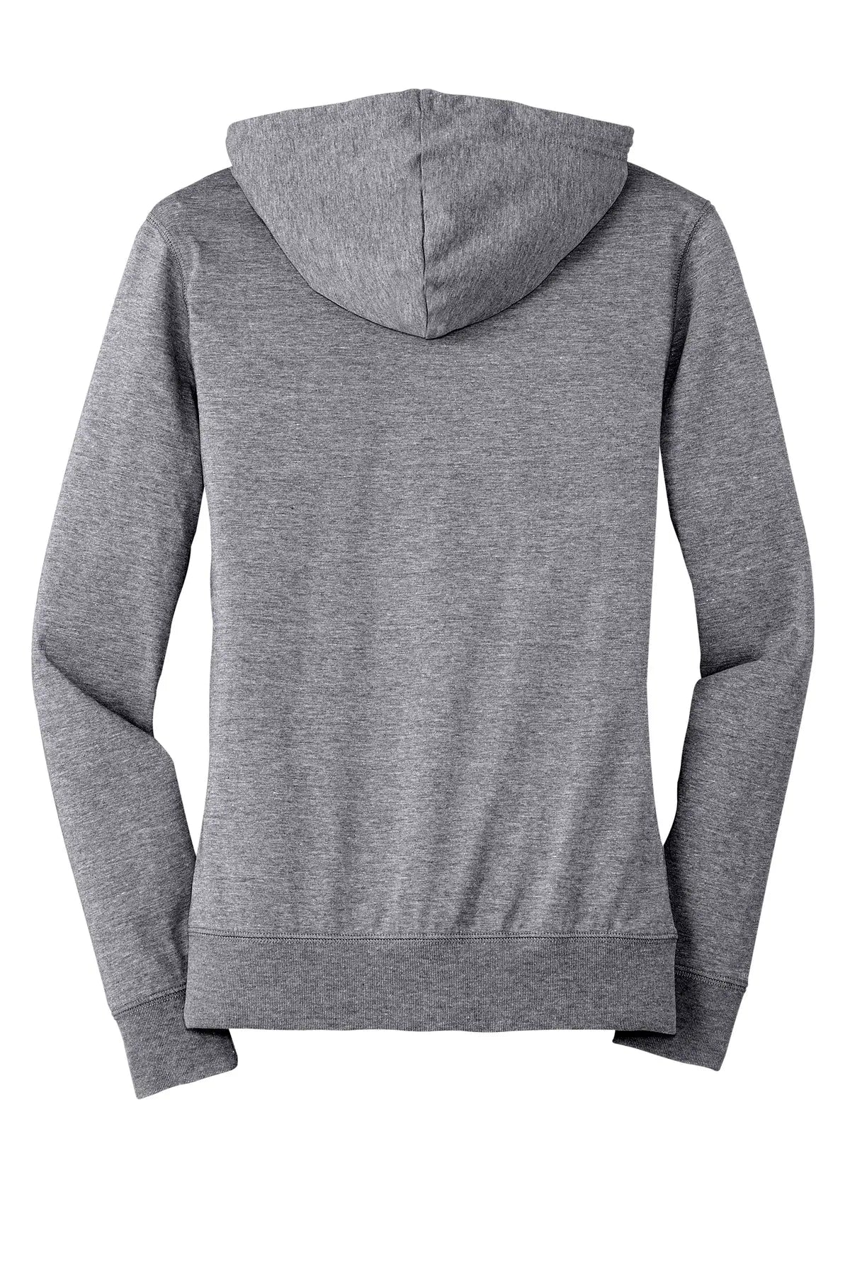 District® Women’s Fitted Jersey Full-Zip Hoodie #DT2100
