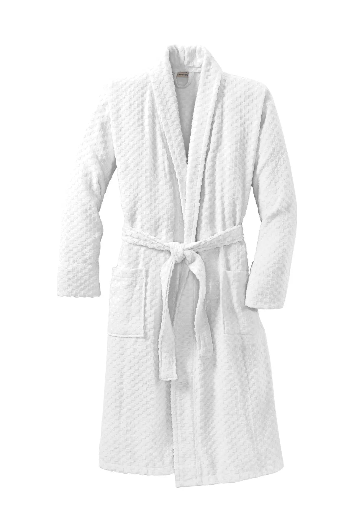 Port Authority® Checkered Terry Shawl Collar Robe #R103