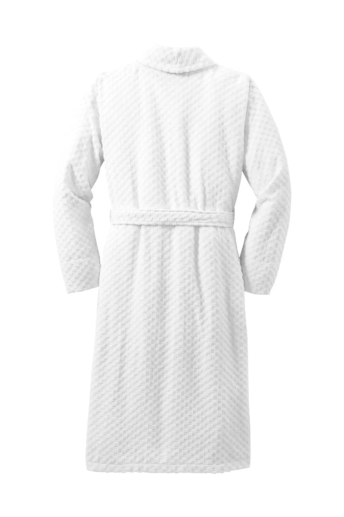Port Authority® Checkered Terry Shawl Collar Robe #R103