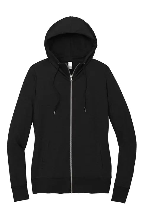District® Women’s Featherweight French Terry™ Full-Zip Hoodie #DT673