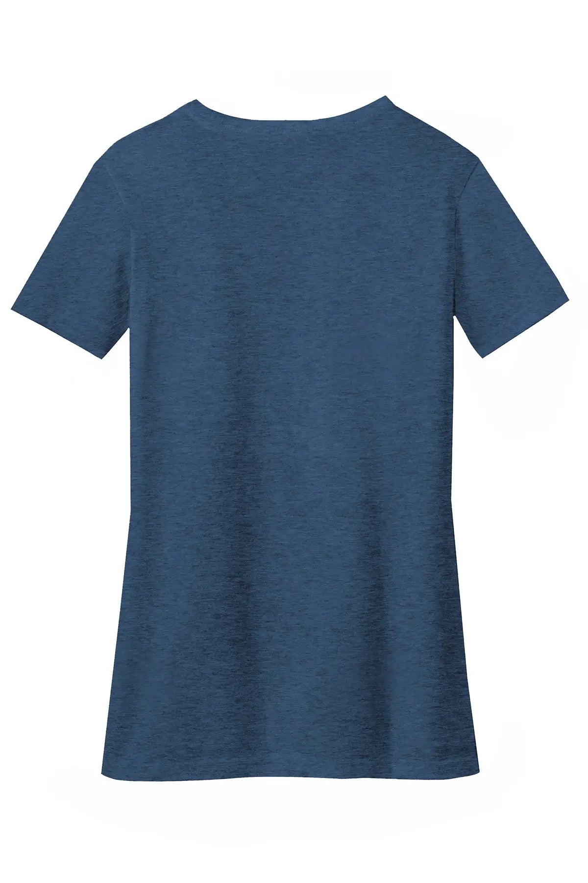 District® Women’s Perfect Blend® CVC V-Neck Tee #DM1190L