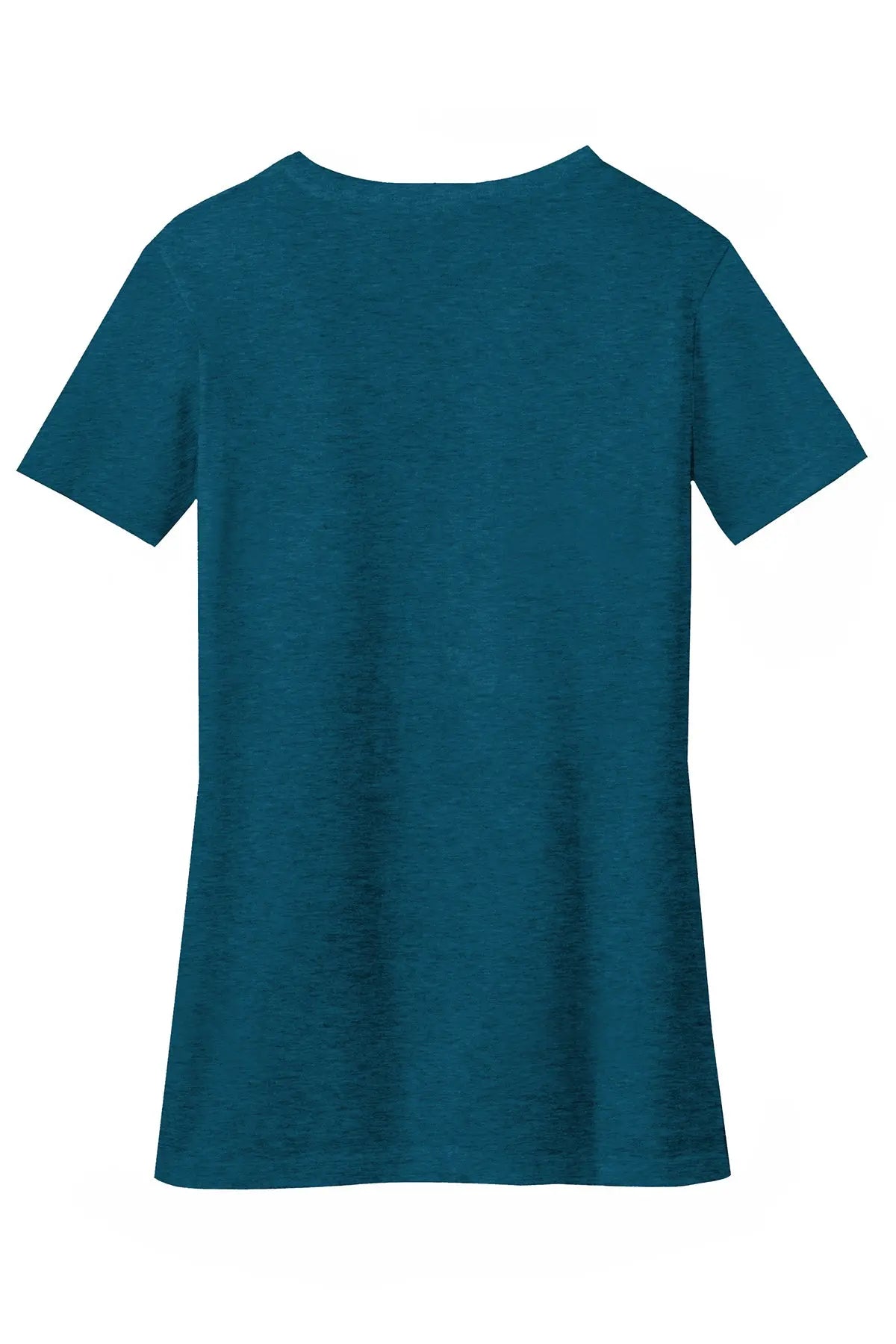 District® Women’s Perfect Blend® CVC V-Neck Tee #DM1190L