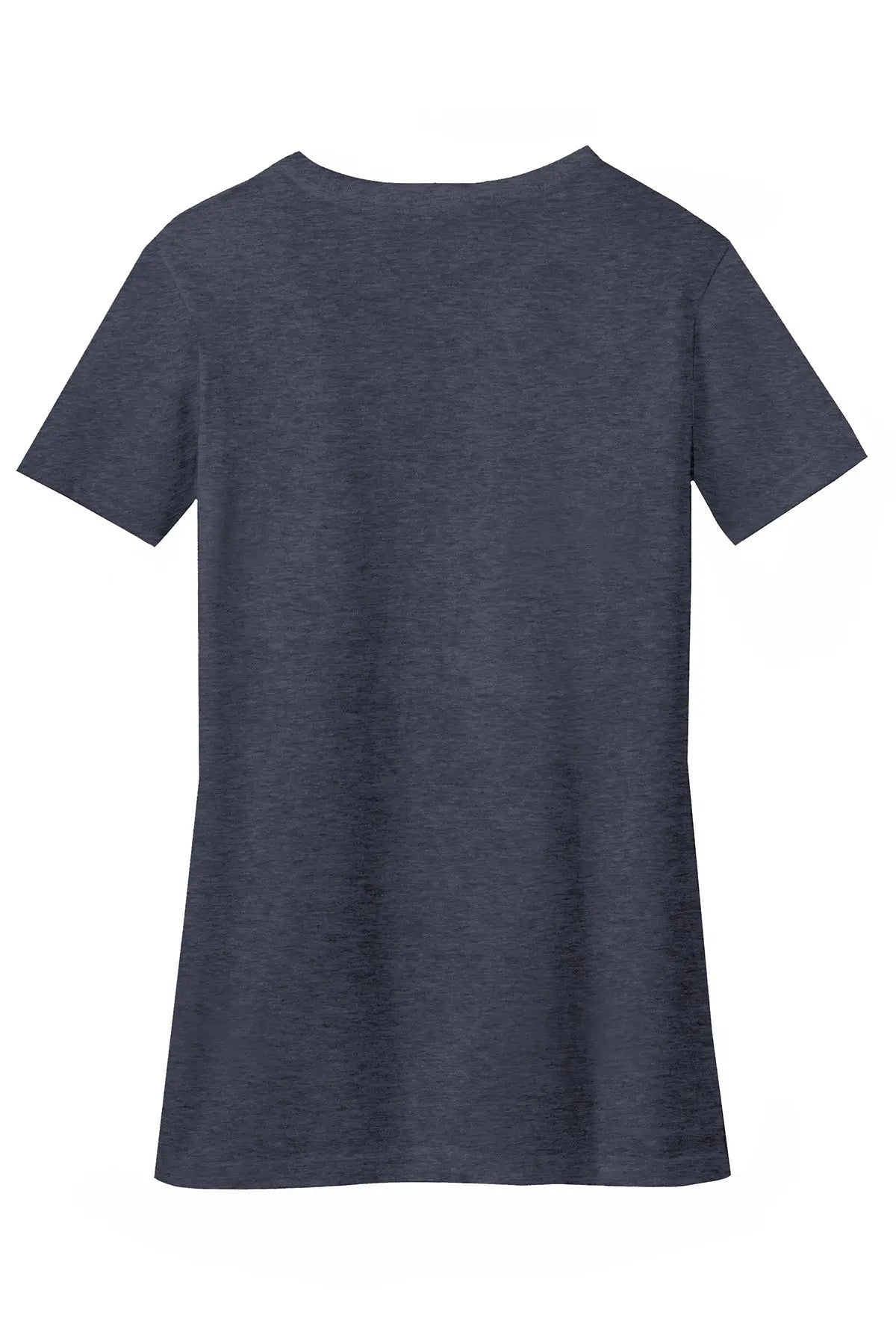 District® Women’s Perfect Blend® CVC V-Neck Tee #DM1190L