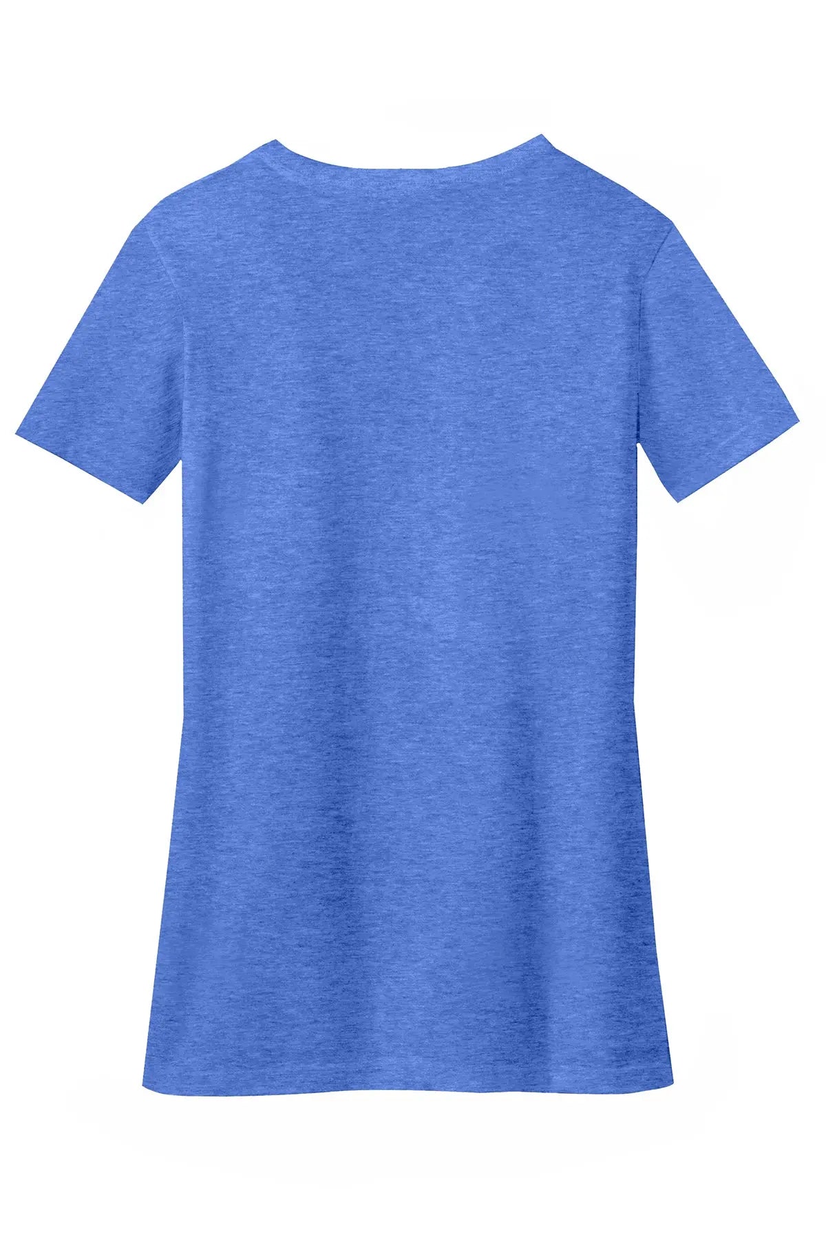 District® Women’s Perfect Blend® CVC V-Neck Tee #DM1190L