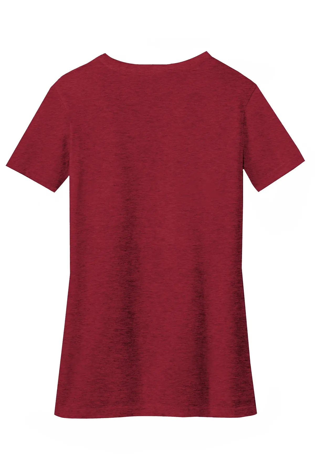 District® Women’s Perfect Blend® CVC V-Neck Tee #DM1190L
