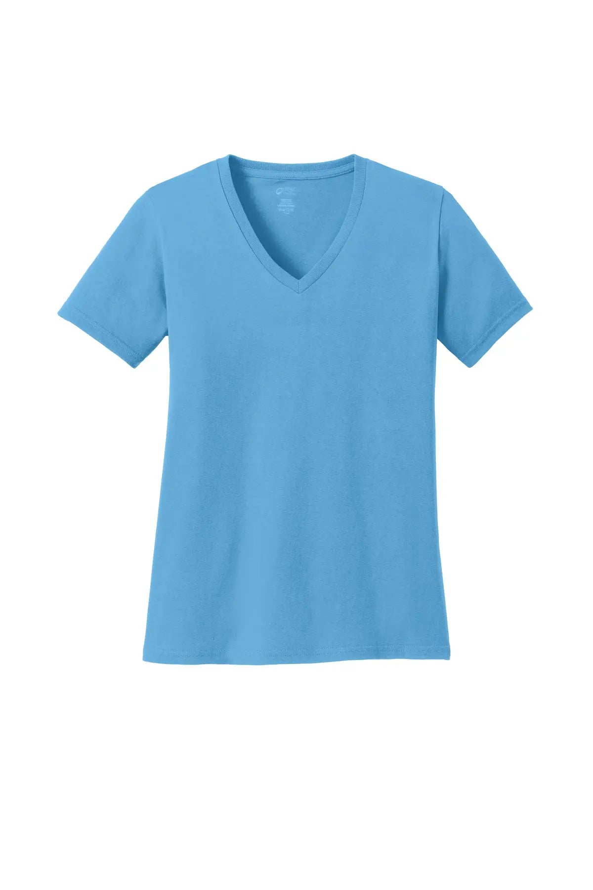 Port & Co™ Women's Core Cotton V-Neck Tee #LPC54V