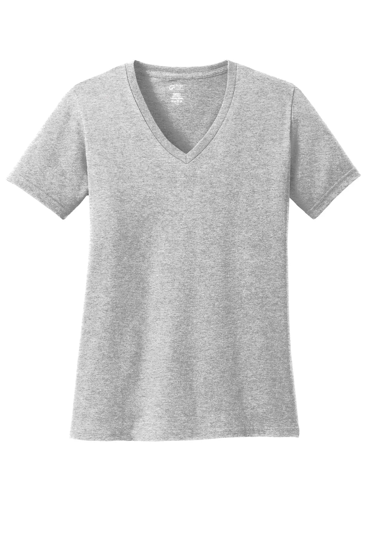 Port & Co™ Women's Core Cotton V-Neck Tee #LPC54V