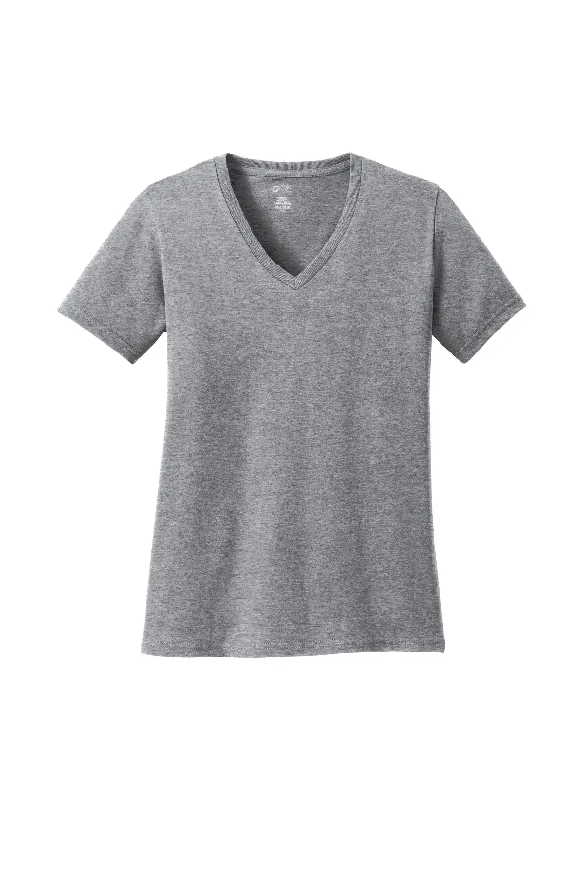 Port & Co™ Women's Core Cotton V-Neck Tee #LPC54V