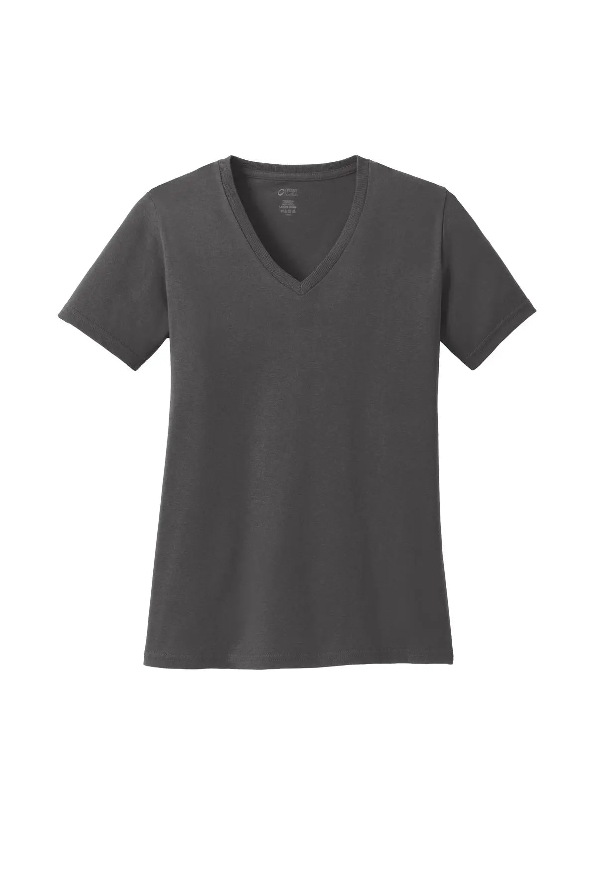 Port & Co™ Women's Core Cotton V-Neck Tee #LPC54V