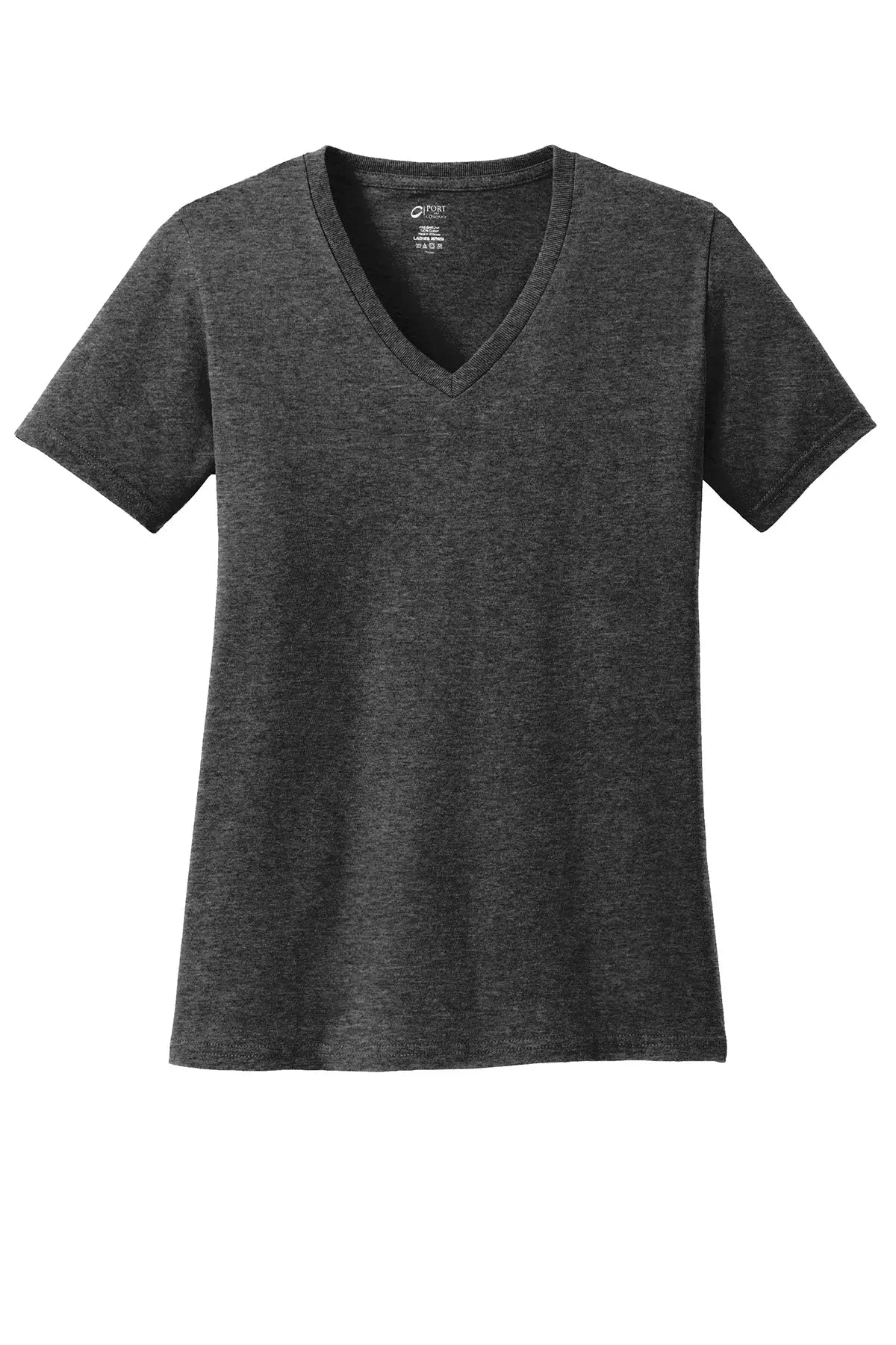 Port & Co™ Women's Core Cotton V-Neck Tee #LPC54V