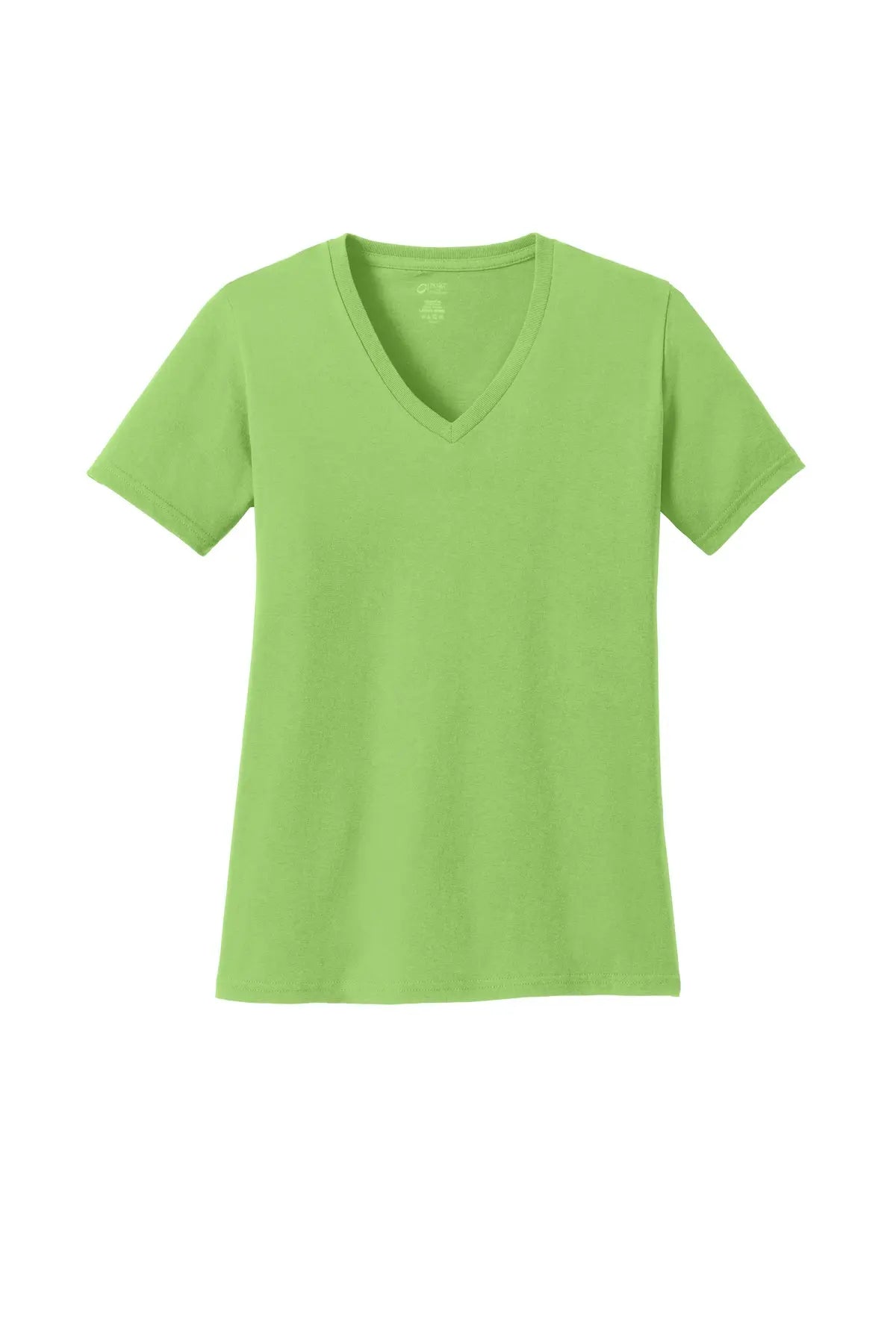Port & Co™ Women's Core Cotton V-Neck Tee #LPC54V