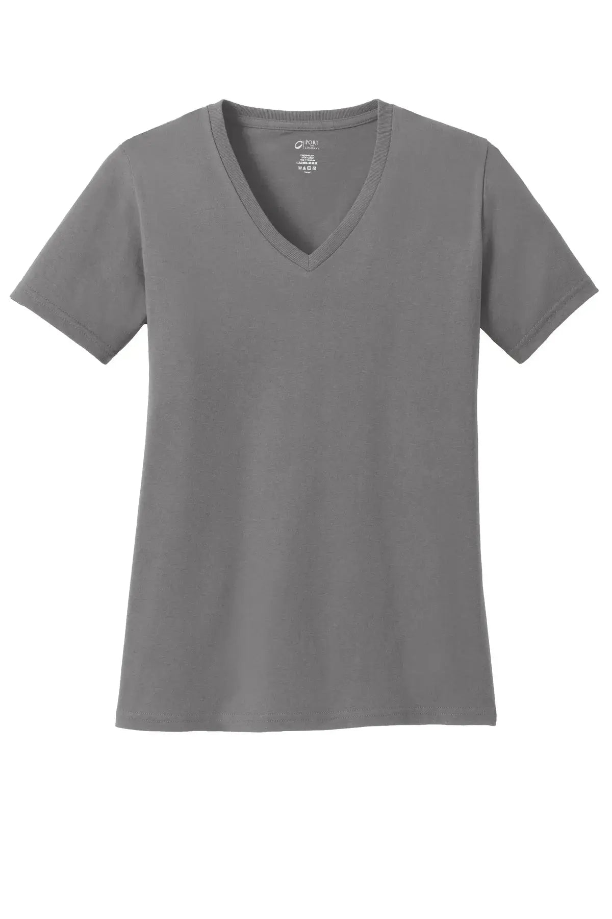 Port & Co™ Women's Core Cotton V-Neck Tee #LPC54V Game Over Merch
