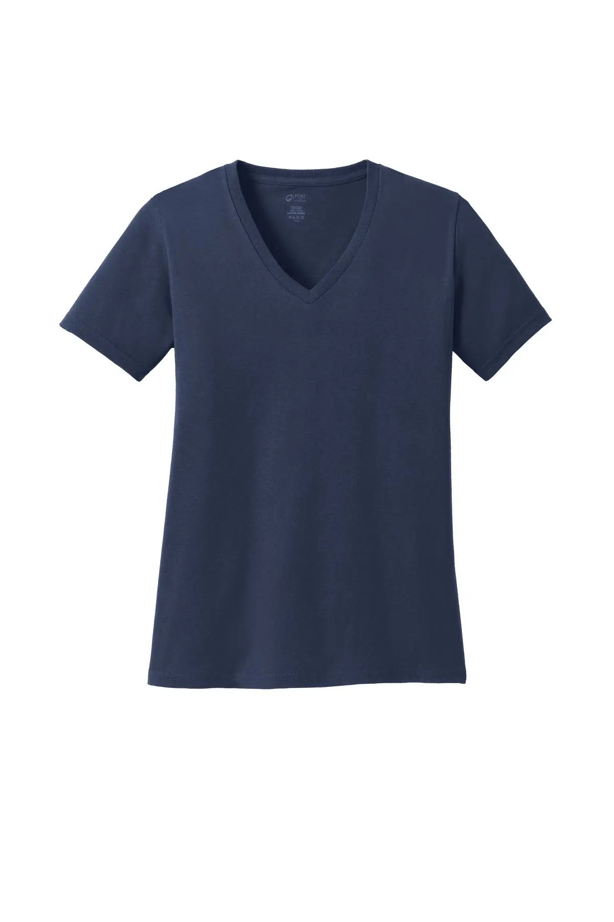 Port & Co™ Women's Core Cotton V-Neck Tee #LPC54V