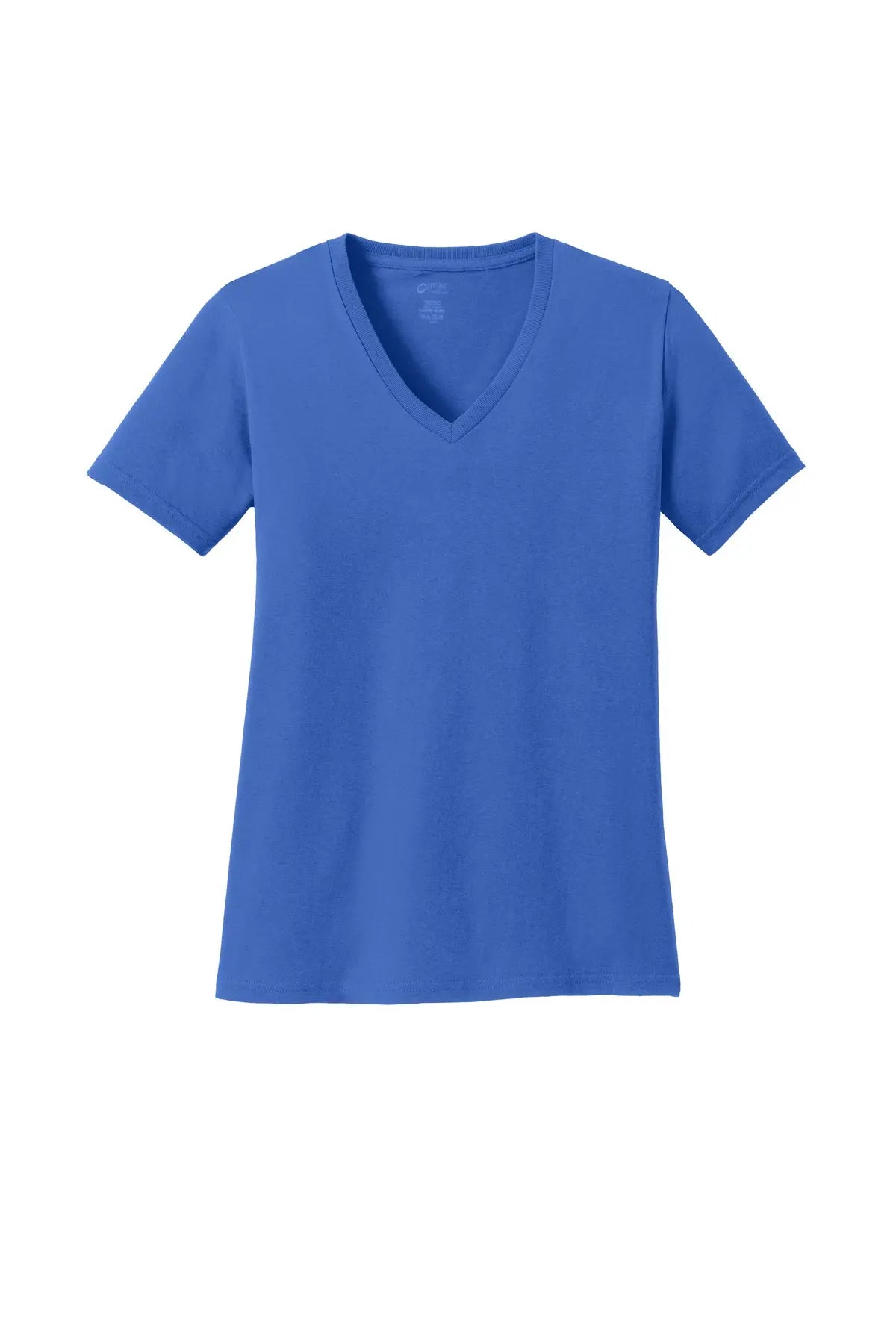Port & Co™ Women's Core Cotton V-Neck Tee #LPC54V
