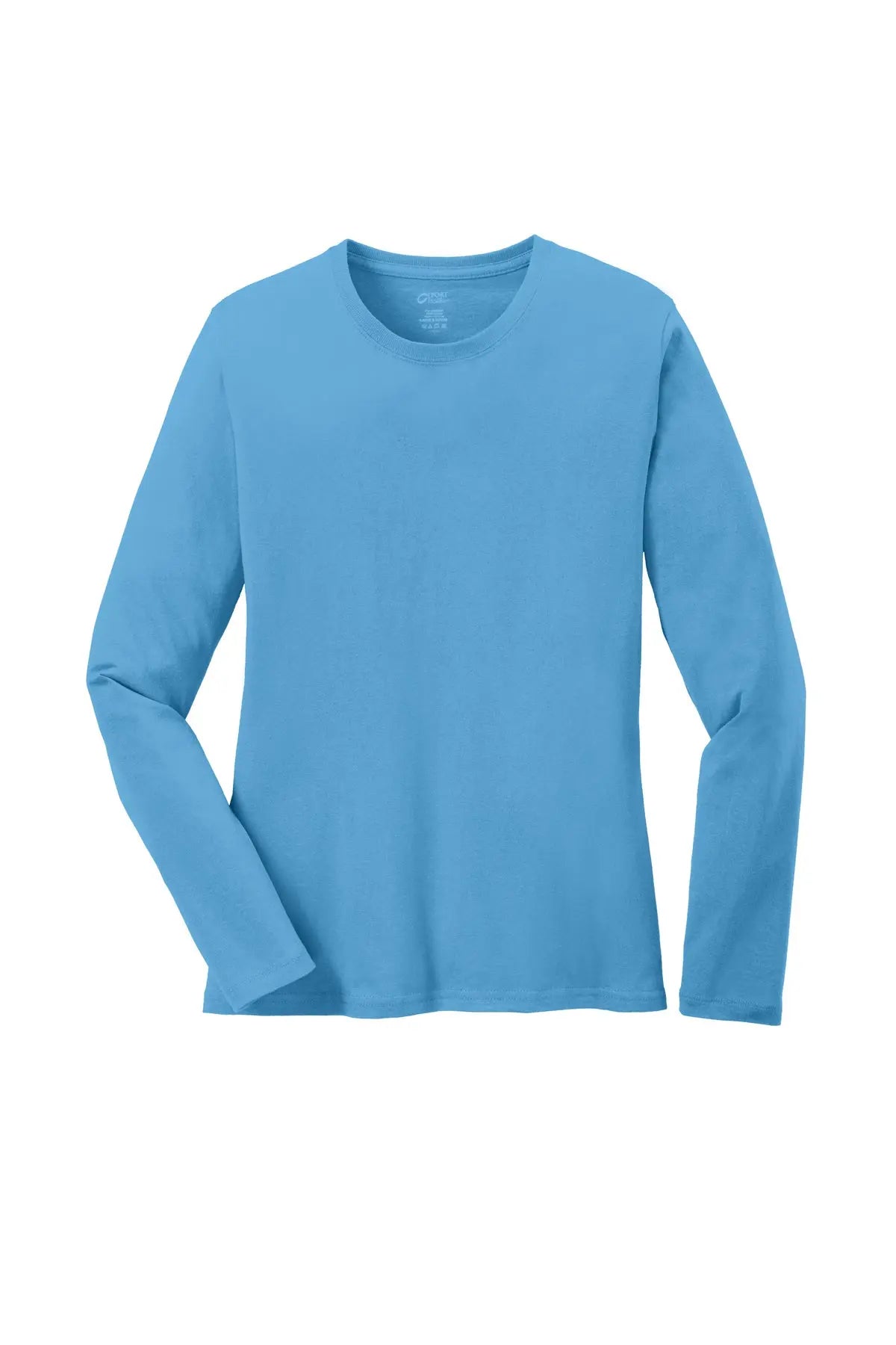 Port & Co™ Women's Long Sleeve Core Cotton Tee #LPC54LS