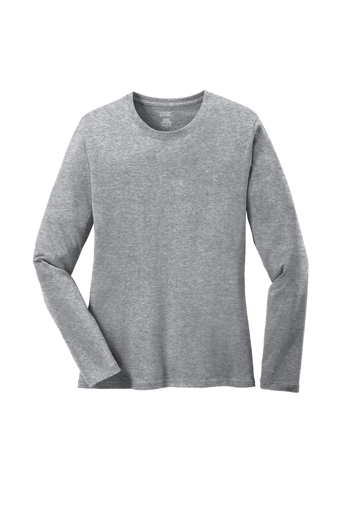 Port & Co™ Women's Long Sleeve Core Cotton Tee #LPC54LS