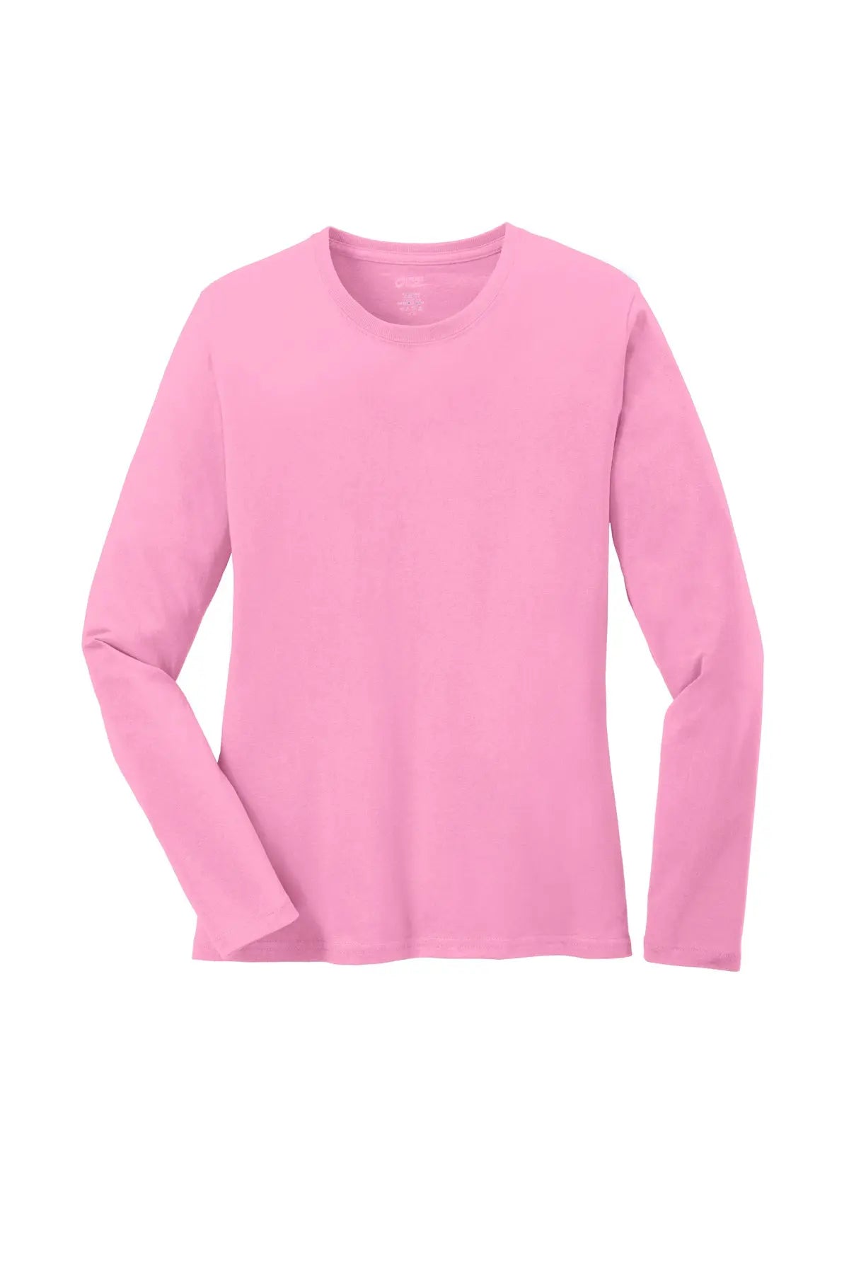 Port & Co™ Women's Long Sleeve Core Cotton Tee #LPC54LS