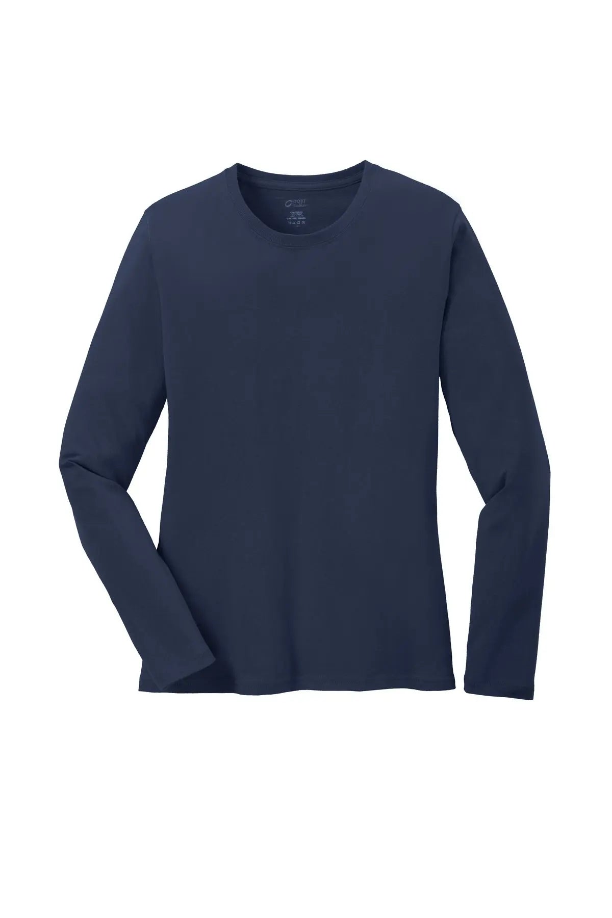 Port & Co™ Women's Long Sleeve Core Cotton Tee #LPC54LS