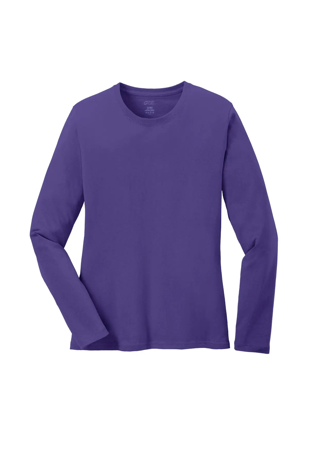 Port & Co™ Women's Long Sleeve Core Cotton Tee #LPC54LS