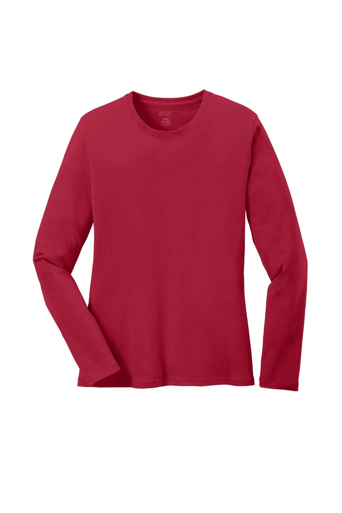 Port & Co™ Women's Long Sleeve Core Cotton Tee #LPC54LS