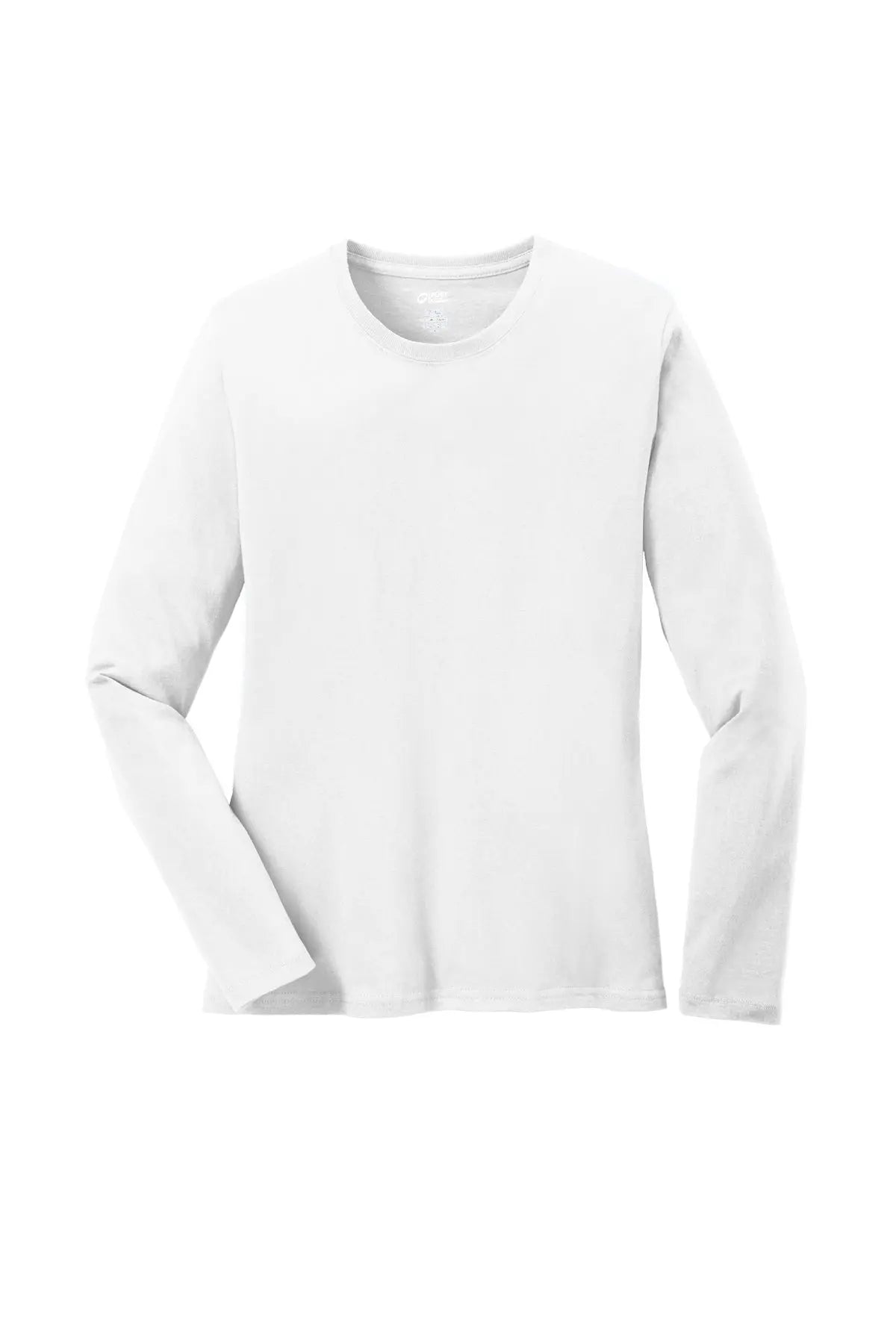 Port & Co™ Women's Long Sleeve Core Cotton Tee #LPC54LS