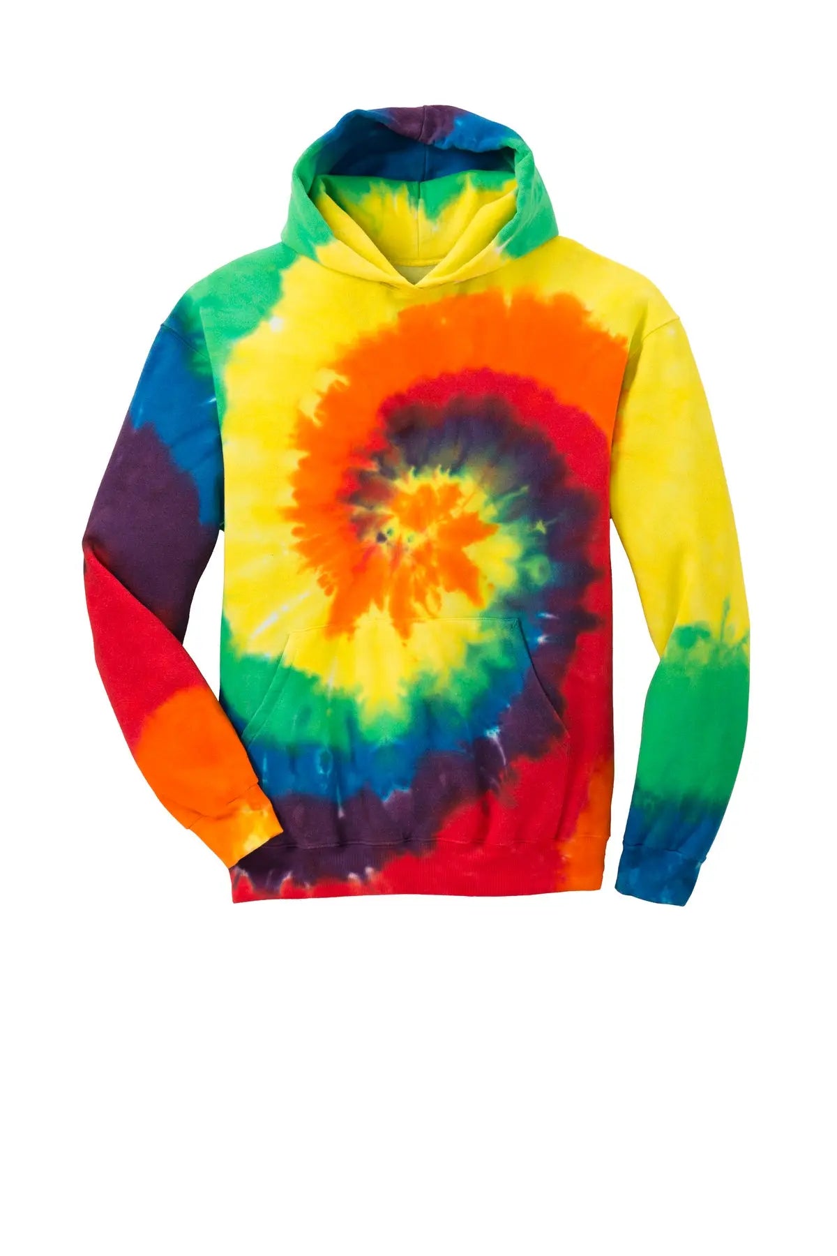 Port & Co™ Youth Tie-Dye Pullover Hooded Sweatshirt #PC146Y