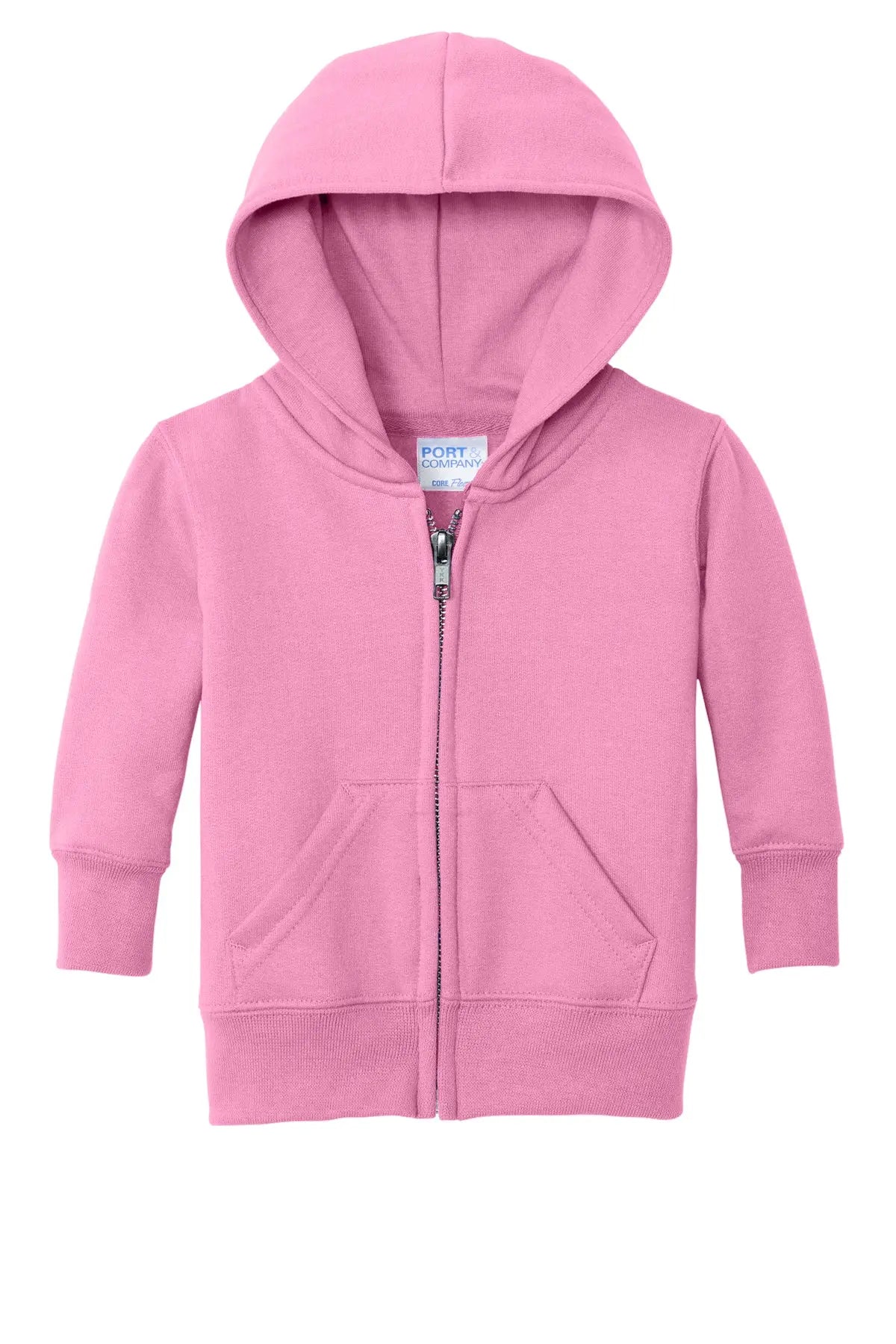Port & Co™ Infant Core Fleece Full-Zip Hooded Sweatshirt #CAR78IZH