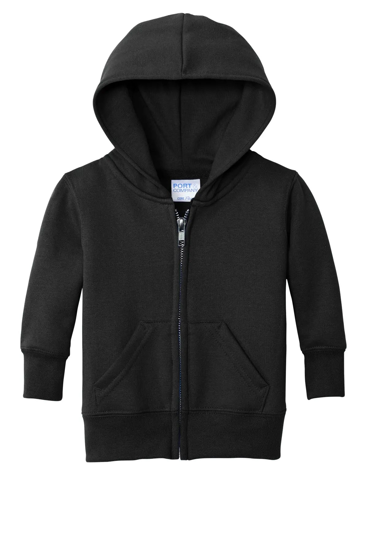Port & Co™ Infant Core Fleece Full-Zip Hooded Sweatshirt #CAR78IZH