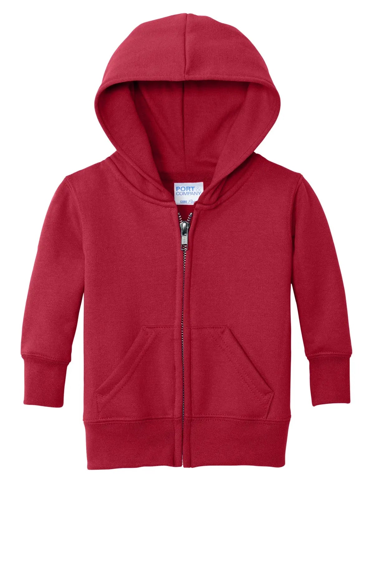 Port & Co™ Infant Core Fleece Full-Zip Hooded Sweatshirt #CAR78IZH