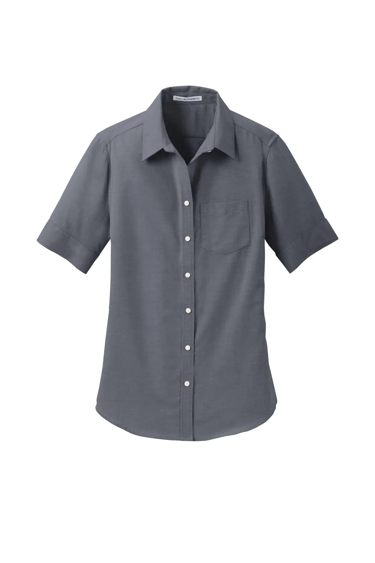 Port Authority® Women's Short Sleeve SuperPro™ Oxford Shirt #L659