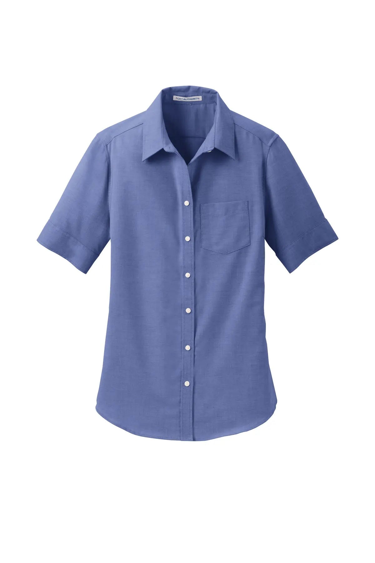 Port Authority® Women's Short Sleeve SuperPro™ Oxford Shirt #L659