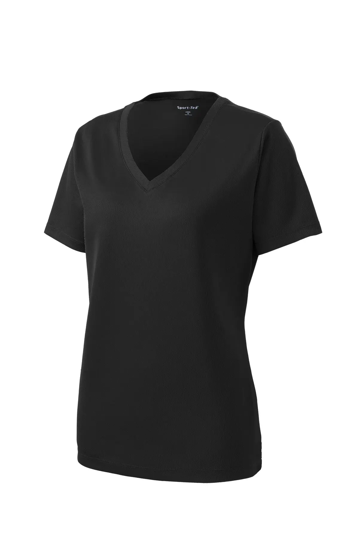 Sport-Tek® Women's PosiCharge® RacerMesh® V-Neck Tee #LST340