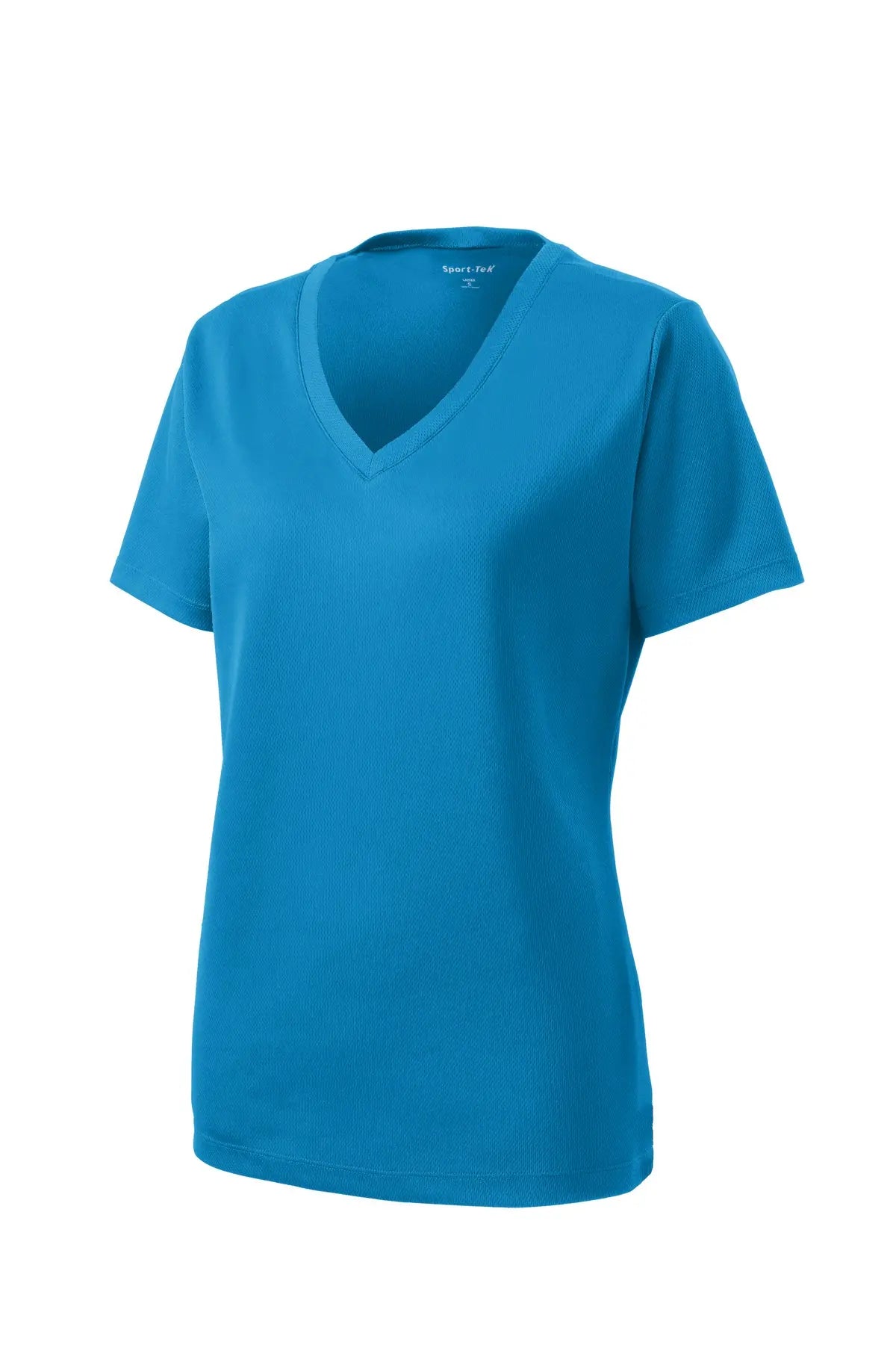 Sport-Tek® Women's PosiCharge® RacerMesh® V-Neck Tee #LST340