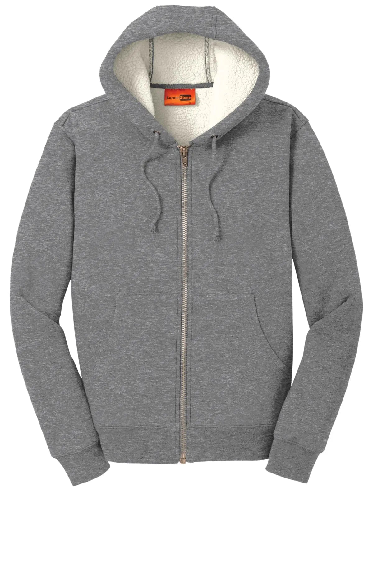 CornerStone® Heavyweight Sherpa-Lined Hooded Fleece Jacket #CS625