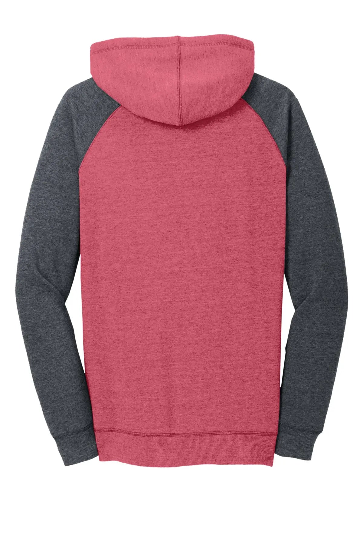 District® Women’s Lightweight Fleece Raglan Hoodie #DT296