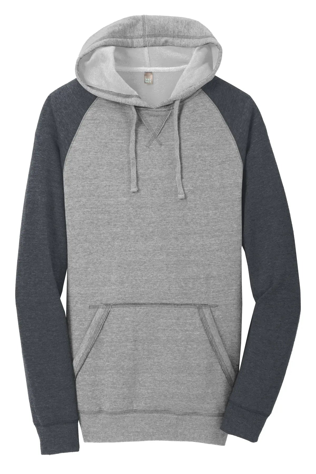 District® Lightweight Fleece Raglan Hoodie #DT196