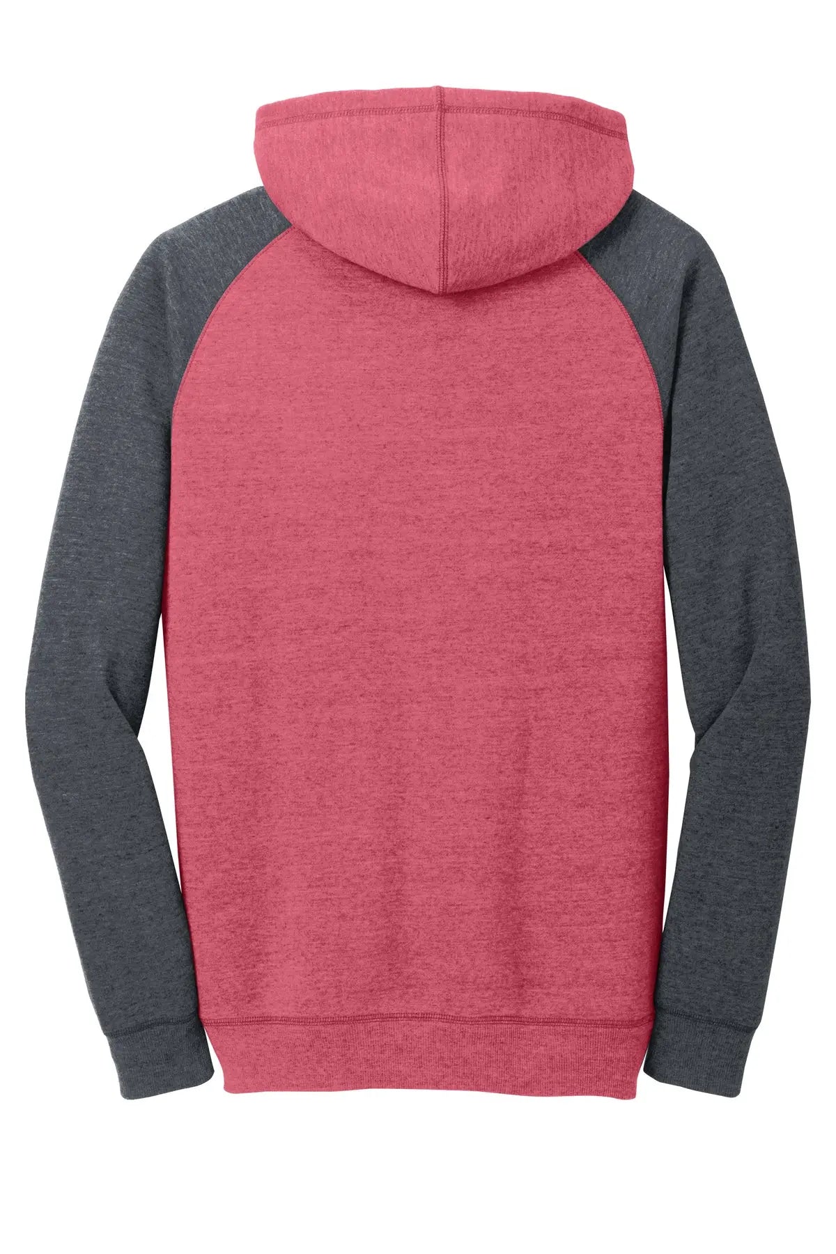District® Lightweight Fleece Raglan Hoodie #DT196