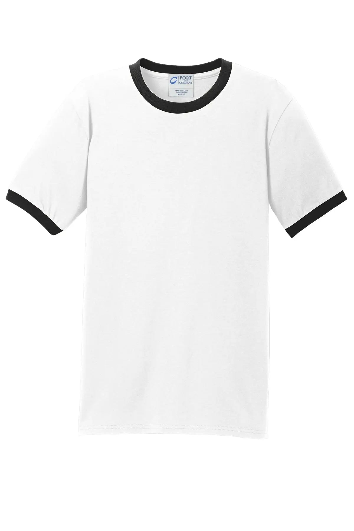 Port & Co™ Core Cotton Ringer Tee #PC54R