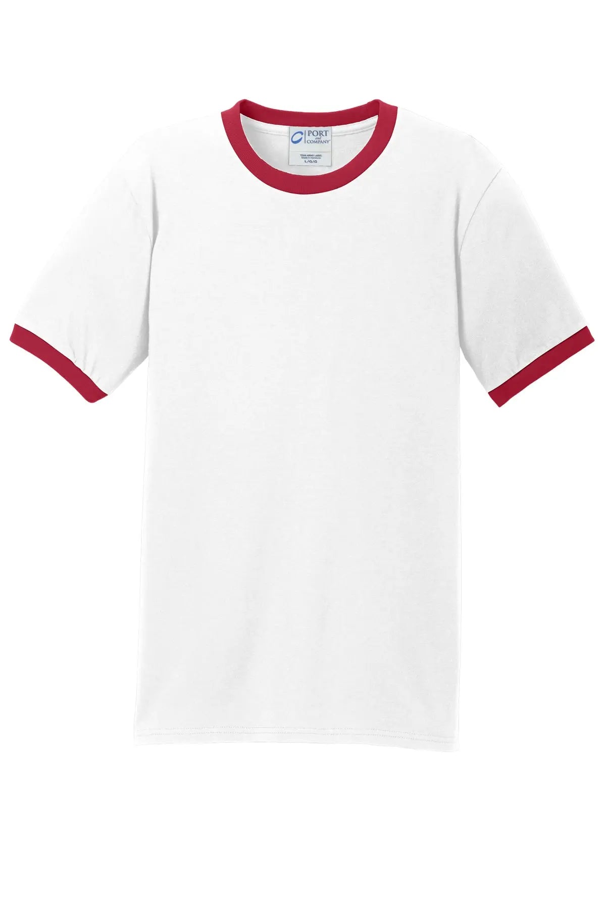 Port & Co™ Core Cotton Ringer Tee #PC54R